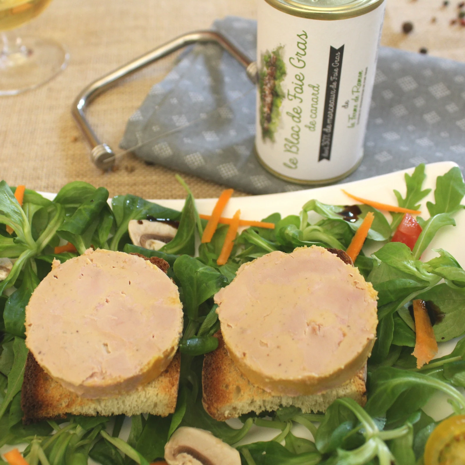 Lyre foie gras Ferme de ramon producteur Sud-Ouest foie gras
