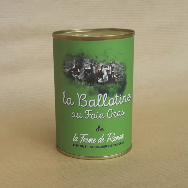 Ballotine au foie gras