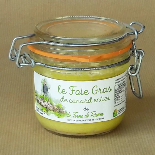 Foie gras de canard entier