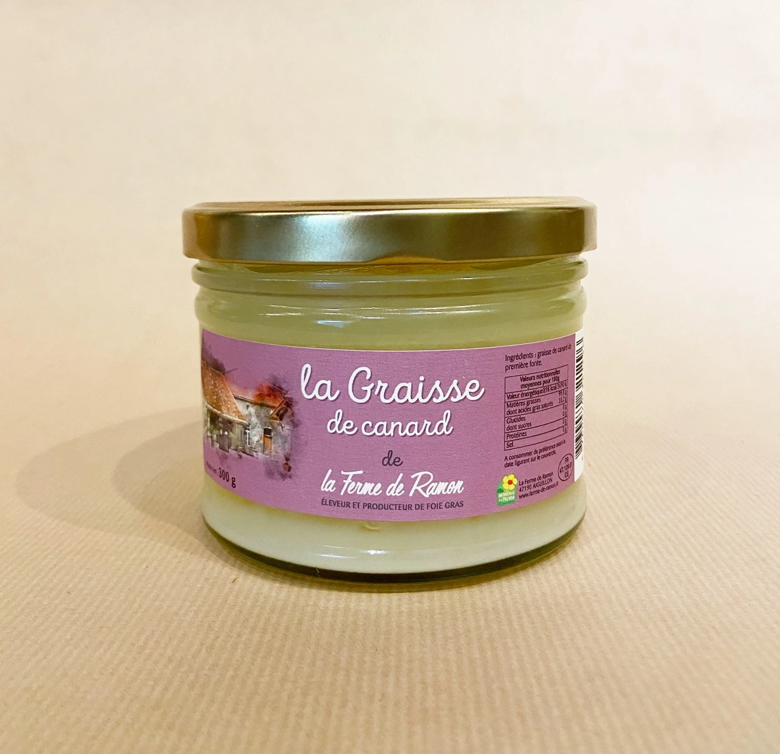 Graisse de canard - boutiqueramon