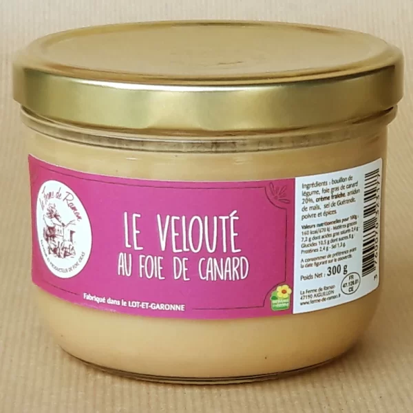 Velouté au foie gras